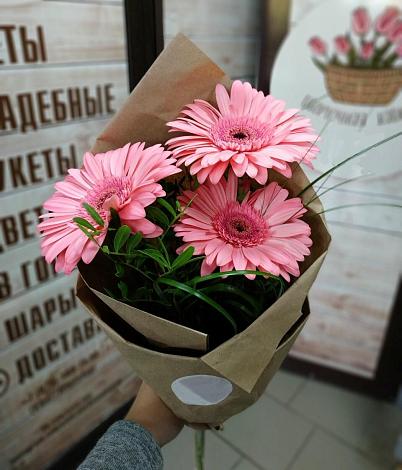 Букет цветов из: Герберы в Егорьевске