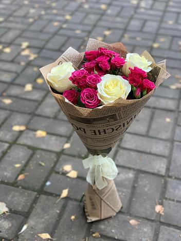 Букет цветов из: Розы в Егорьевске